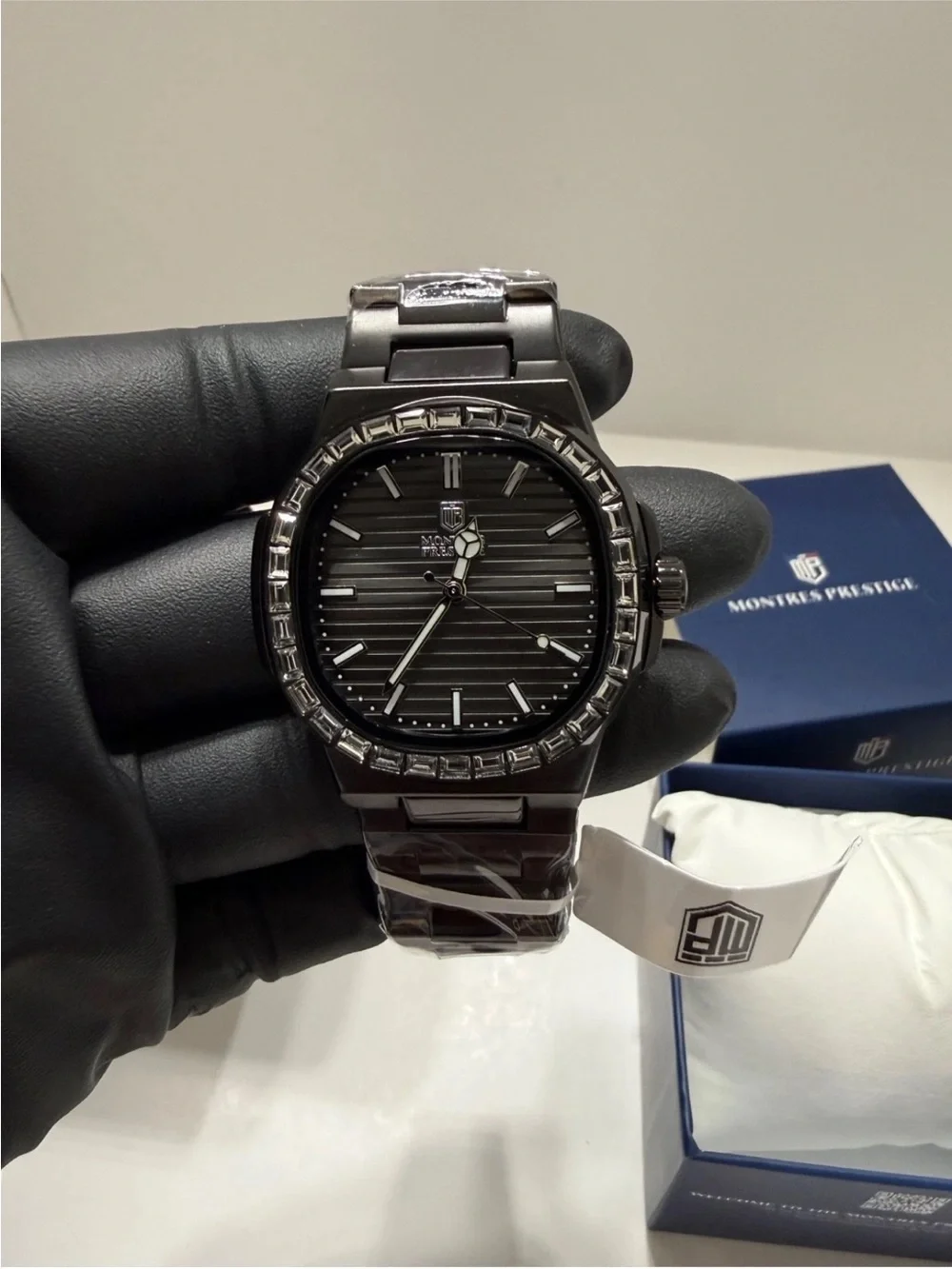 Invicta Black Stainless Steel Men's Watch